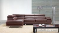 Corner Sofa  with Genuine Leather
