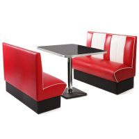 Retro Diner Booth Dining Chair Dining Sofa