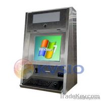 Bank Loby Touch Screen Account Information access Countertop kiosk