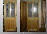 Glass Pine Doors