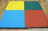 Playground rubber tiles rubber mats