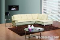 leaher /fabric sofa