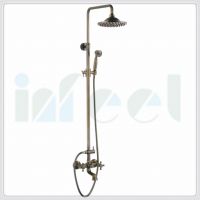 Brass bath and shower set faucet