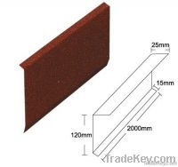 Roof tile--Eaves flashing