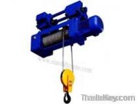 Wire rope elcectric hoist
