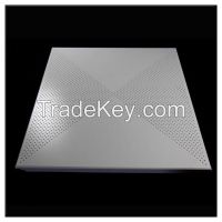600*600mm Perforated Aluminum Ceiling Tiles for Hall