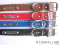 Genuine leather Pet collars