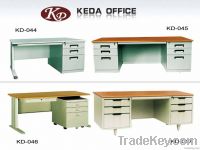 KD metal office furniture computer tables (1.2m-1.6m)