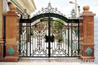 Beautiful Iron Driveway Gate