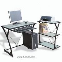 Glass Computer Desk (FC-9003)
