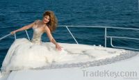 heavy embroidered weding dress