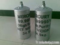 Silver Liquid Mercury 99.9999%