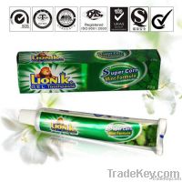 Mint gel herbal toothpaste