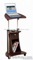 new design laptop table(mobile laptop stand with storage)