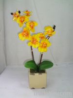 artificial potted flowers