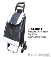 Outdoor flodable shopping carts bag on wheels