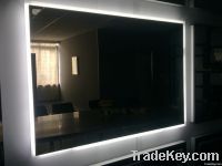 LED anti-fog bathroom mirror