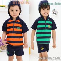 2012 new style hot swimwear kids swimsuit with hat