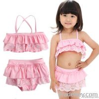 2012 new tankinis girls swimwear hot pink beachwear