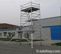 double width aluminum scaffolding system