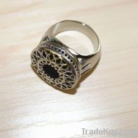 Exquisite 316L stainless steel finger ring