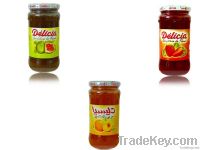 Jam (strawberry, figues or peach)