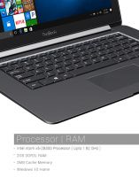 RDP ThinBook (Intel 1.92 GHz Quad Core/2GB RAM/32GB Storage) 11.6&quot; HD Screen Laptop - Windows 10