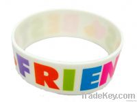 Promotion beautiful silicone bracelets