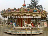 thrilling amusement equipment carousel
