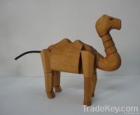 wooden camel