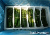 frozen green asparagus bundles