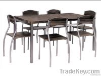 MDF top Dining table set 1+6