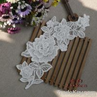 Embroidery Lace Appliques for Wedding Gown