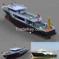 33.8m commercial fishing boat for sale/fiberglass fishing boat