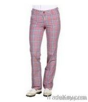 Fashion Womens Golf Pants / Golf Trousers