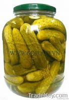 Pickled cucumber 3-6cm 1500ml