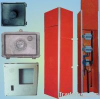 Fibre glass electricity distribution boxes