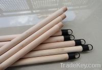 natural wooden broom stick