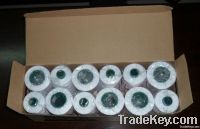 100% raw white polyester sewing thread