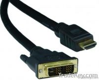 Wholesale price High quality HDMI to DVI cable