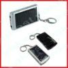 Mini solar charger with keyring