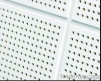 perforated plasterboard ceilings (cellular holes perforation)