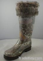 fashion lady rain boot