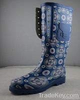 rain boot of lady