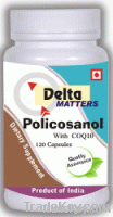 Delta Matter's Policosanol With CoQ10 - 120 Capsules