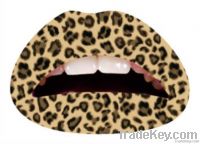 C010 wholesale 72 designs for mix Custom Temporary Lip Tattoo Sticker