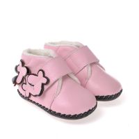 CAROCH cow leather baby boots for winter C-1317PK