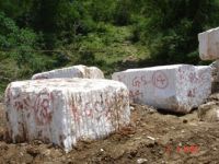 Crystal White Marble Blocks