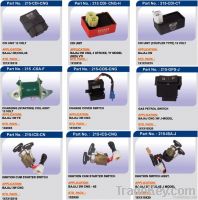 Electronic Flasher, CDI, Relays, Cables, Lights for Bajaj 3 Wheelers