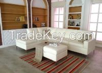 L-shaped sofa set with storage ottoman